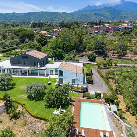 Villa Persea Santa Venerina Esterno foto