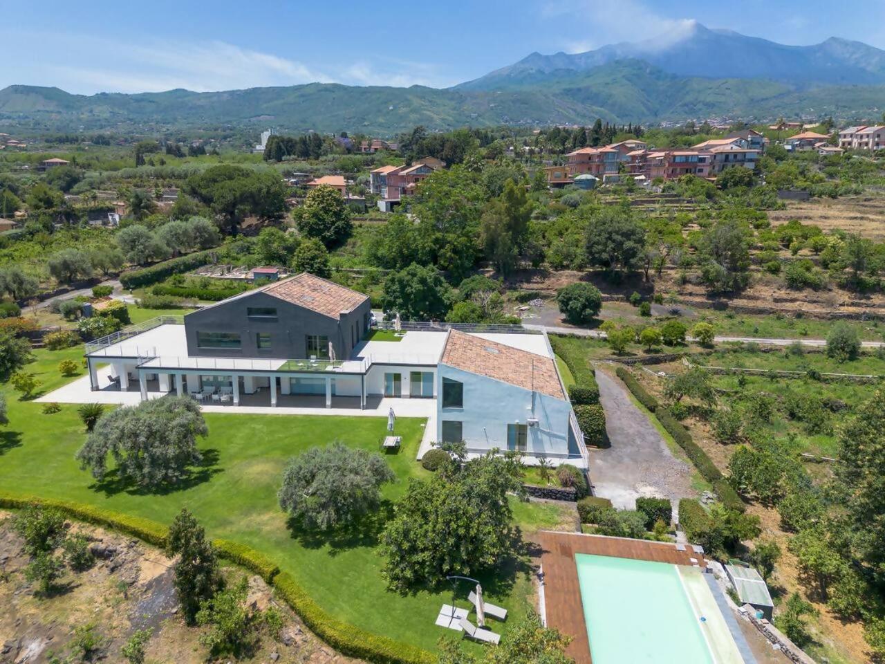 Villa Persea Santa Venerina Esterno foto