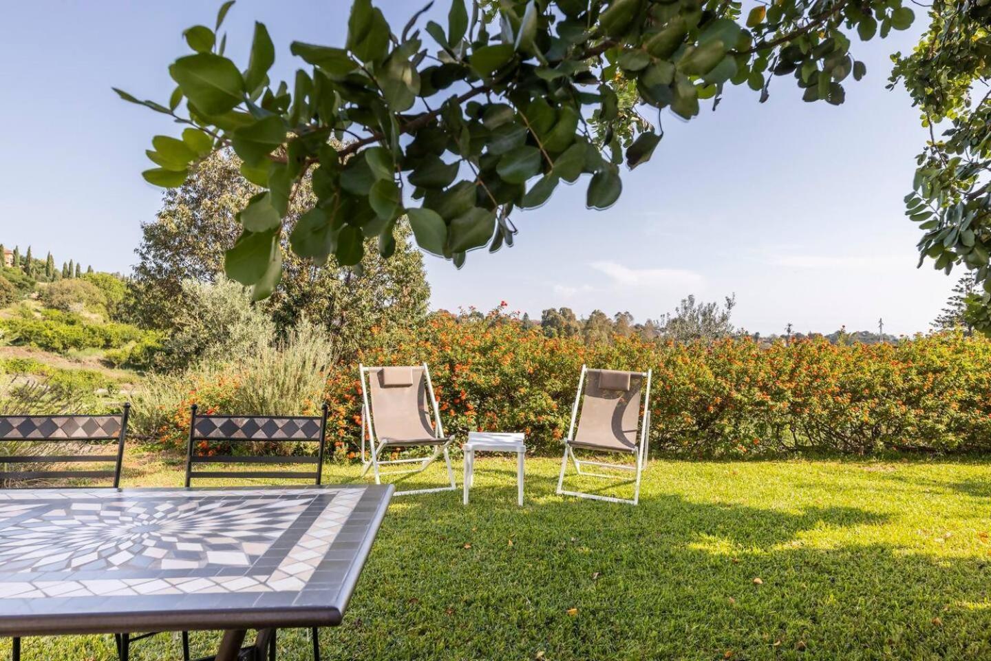 Villa Persea Santa Venerina Esterno foto