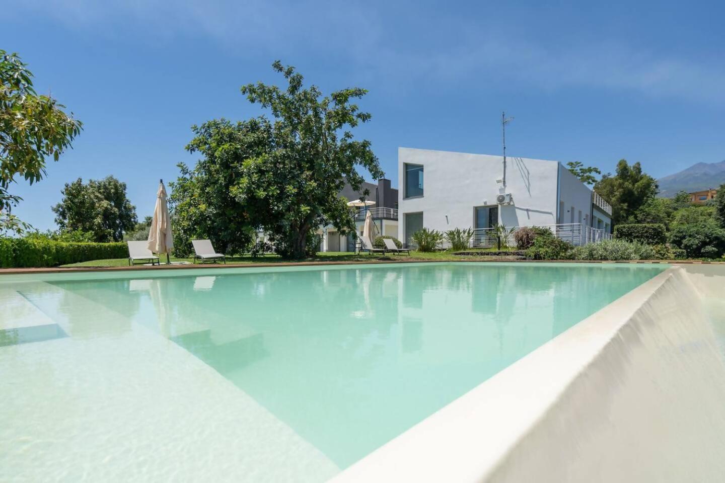 Villa Persea Santa Venerina Esterno foto